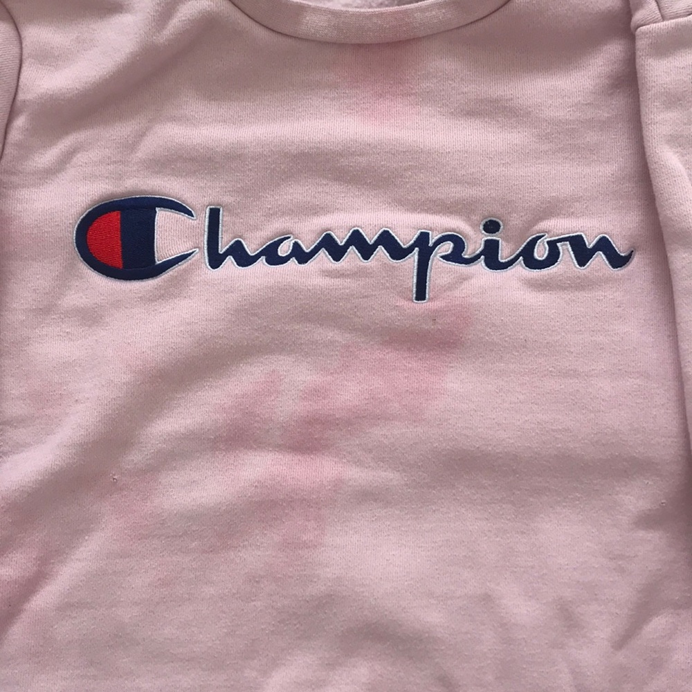 Champion pink sweatshirt - Picture 2 of 3